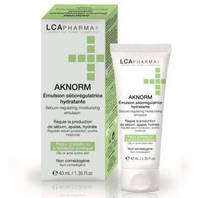 LCA pharma aknorm emulsion seboregulatrice