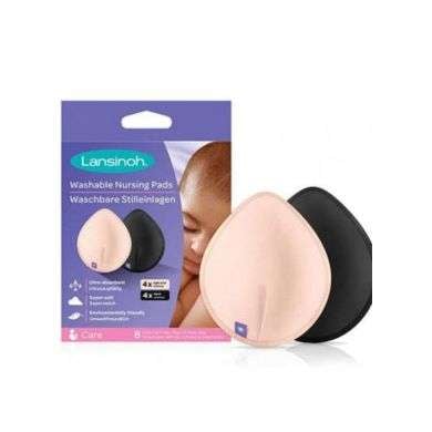 LASINOH Coussinets d'allaitement lavables Lansinoh Couleurs x8