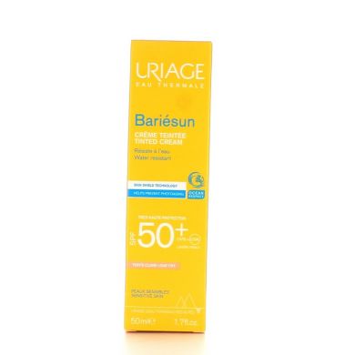 URIAGE BARIESUN CREME TEINTEE SPF 50+ 50ML CLAIRE