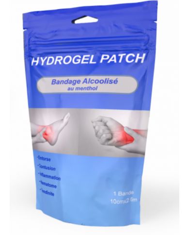 HYDROGEL BANDAGE MENTHOL ALCOHOLIC 10CM*2.6M