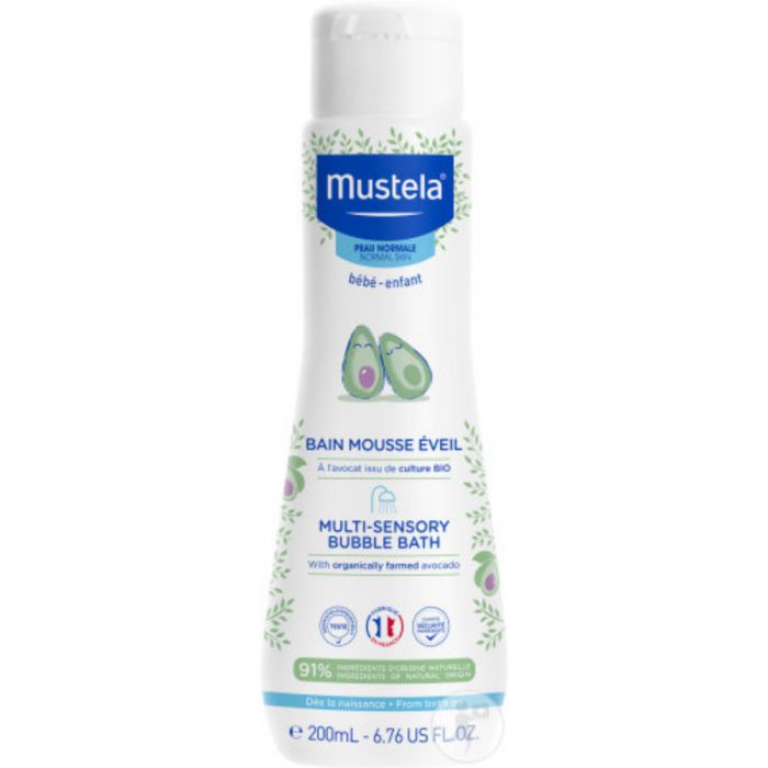 MUSTELA BAIN MOUSSE ÉVEIL 200 ML