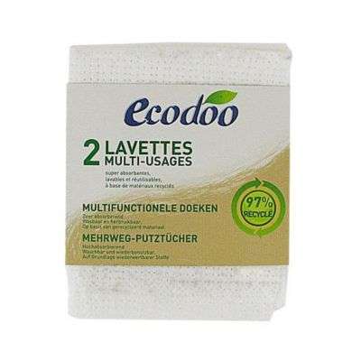 ECODOO 2 Lavettes multi-usages