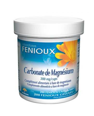 FENIOUX CARBONATE DE MAGNESIUM 200 GELULES