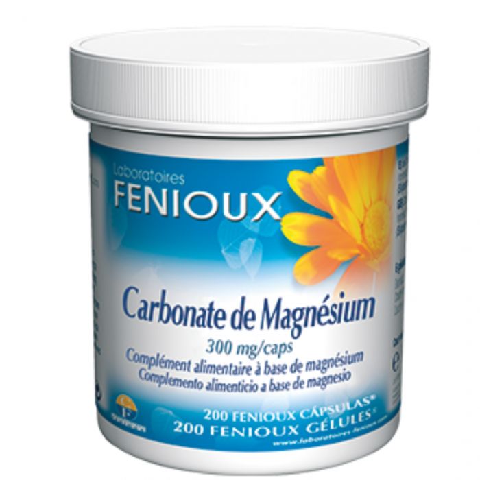 FENIOUXCarbonate de magnésium 200 GELULES