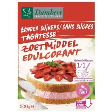 DAMHERT nutrition zonder suikers sans sucres tagatesse