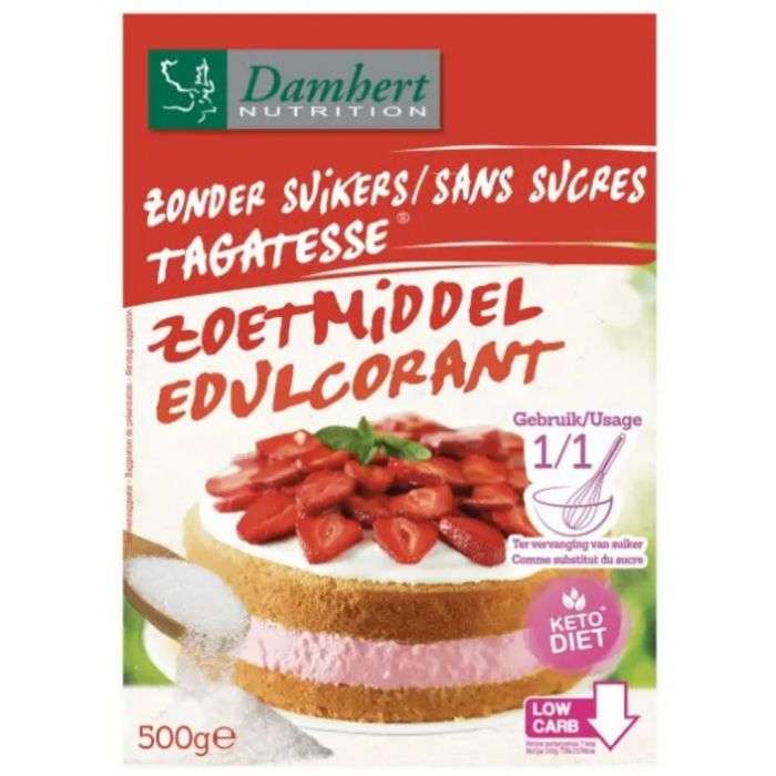 DAMHERT nutrition zonder suikers sans sucres tagatesse