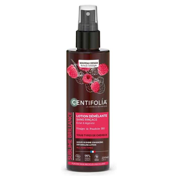 CENTIFOLIA Lotion démêlante sans rinçage framboise 200Ml
