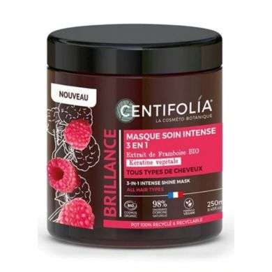  CENTIFOLIA Masque Soin Brillance Intense 3 en 1