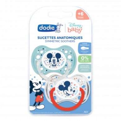 DODIE 2 sucettes anatomique +6m