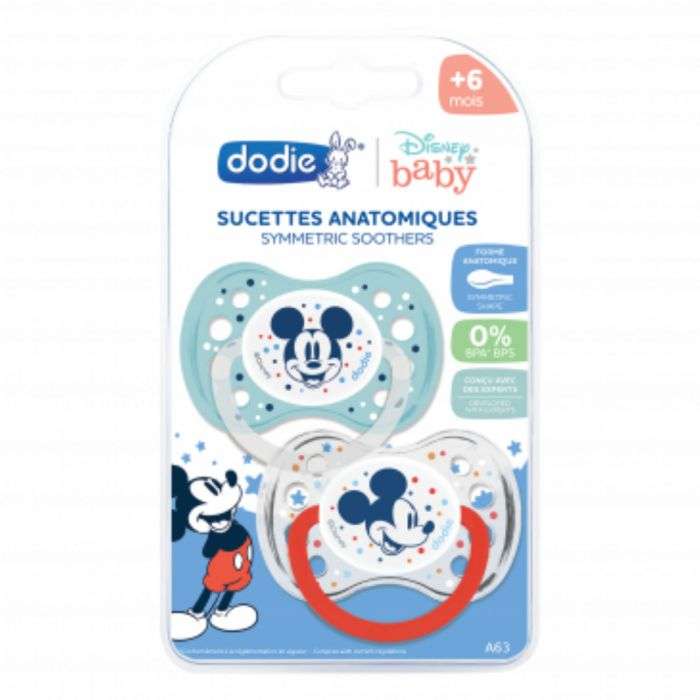 DODIE 2 sucettes anatomique +6m