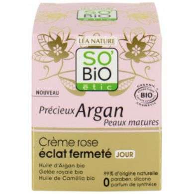 SO BIO Crème rose éclat fermeté Jour 