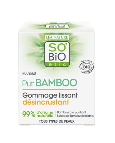SO BIO PUR BAMBOO GOMMAGE LISSANT DESINCRUSTANT