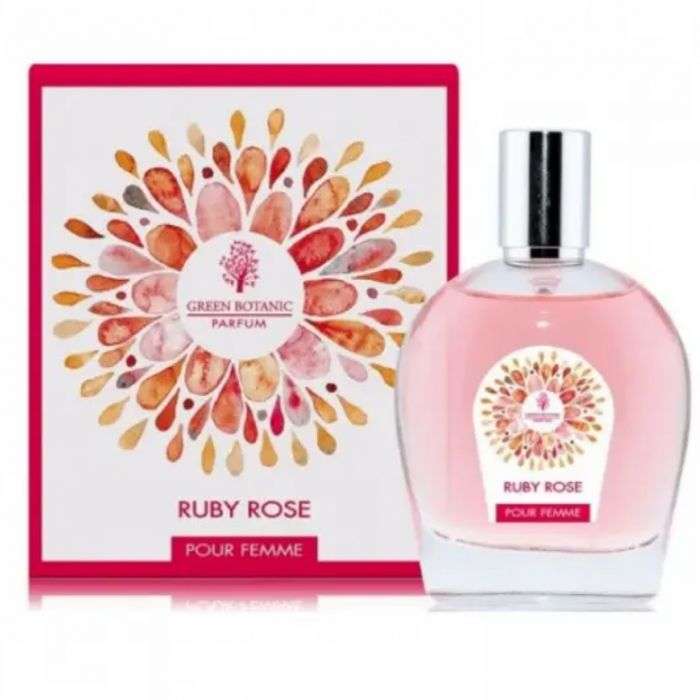 Green botanic parfum ruby rose 100ml