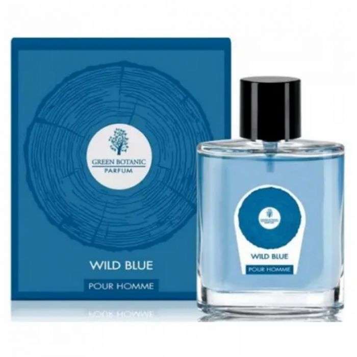 Green botanic parfum wild bleu 100ml pour homme