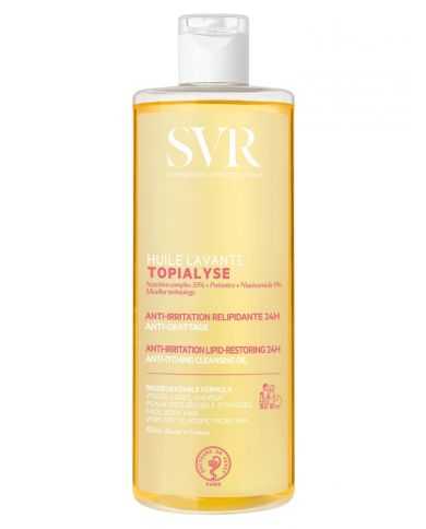 SVR TOPIALYSE HUILE LAVANTE MICELLAIRE 400 ML