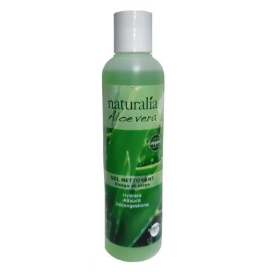 Naturalia aloe vera gel nettoyant visage et corps (200 ml)