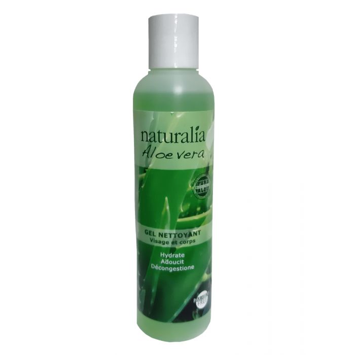 Naturalia aloe vera gel nettoyant visage et corps (200 ml)