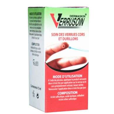 DERMASKIN VERRUSOIN soin des verrues cors et durillons