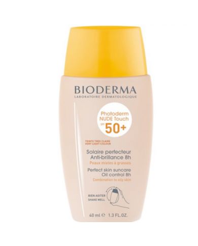 BIODERMA PHOTODERM NUDE TOUCH 50+ TRES CLAIRE 40 ML
