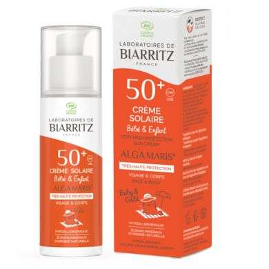 BIARRITZ ALGA MARIS Creme solaire enfant spf 50+