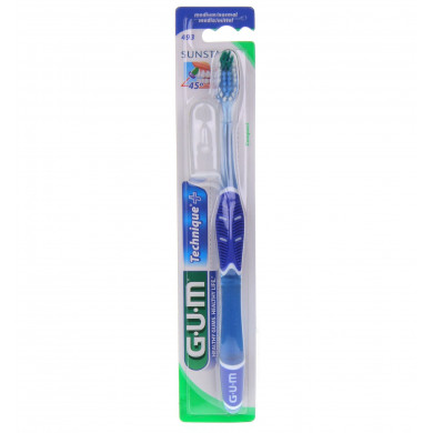 GUM BROSSE A DENTS TECHNIQUE MEDIUM COMPACT REF 493