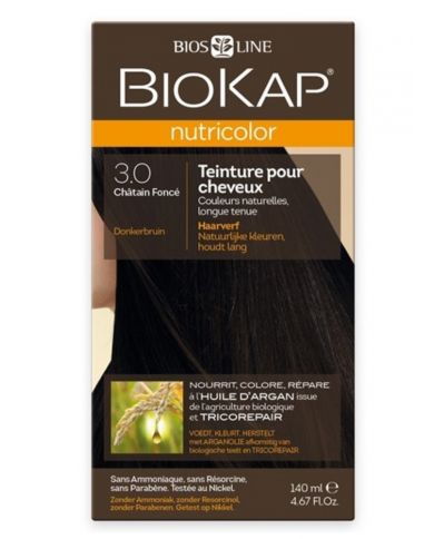 BIOKAP NUTRICOLOR 3.0 CHATAIN FONCE