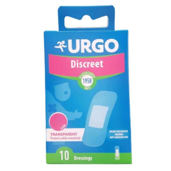 URGO Discret 10 dressings transparent