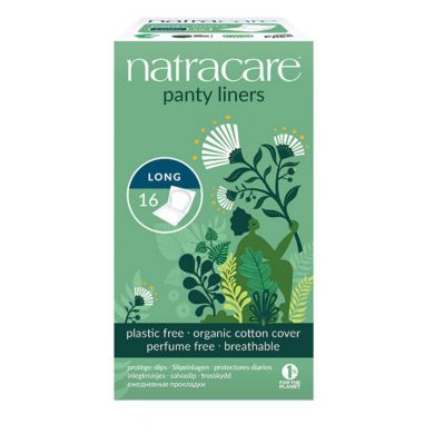 NATRACARE Protège slip long 16 u