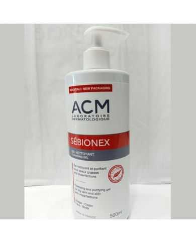 ACM SEBIONEX GEL NETTOYANT 500 ML