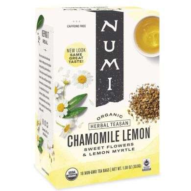 NUMI chamomile lemon tea