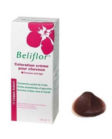 BELIFLOR COLORATION CHEVEUX 11 CHATAIN AUBURN 135ml