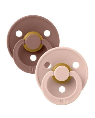 BIBS SET DE 2 SUCETTES WOODCHUCK BLUCH 0-6 MOIS