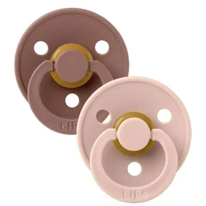 BABYFIVE set de 2 sucettes Woodchuck / Blush 6-12 mois