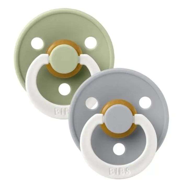 BABYFIVE set de 2 sucettesSage GLOW / Cloud GLOW 6-12 mois
