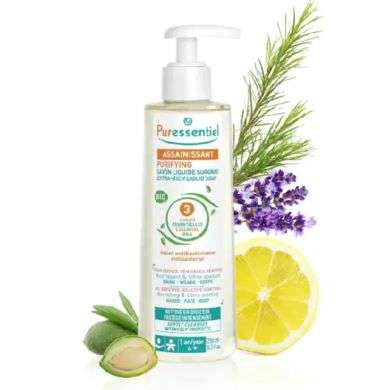 PURESSENTIEL ASSAINISSANT savon liquide surgras 250ml