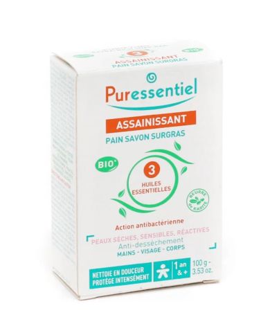 PURESSENTIEL ASSAINISSANT PAIN SAVON SURGRAS 100 G