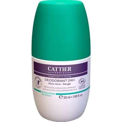 CATTIER deodorant 24h aloe vera- sauge