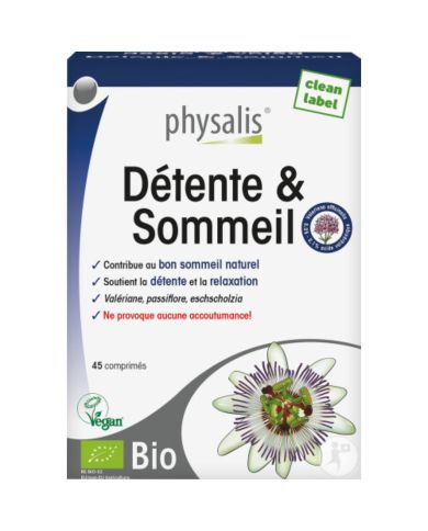 PHYSALIS DETENTE ET SOMMEIL  45 COMPRIMES