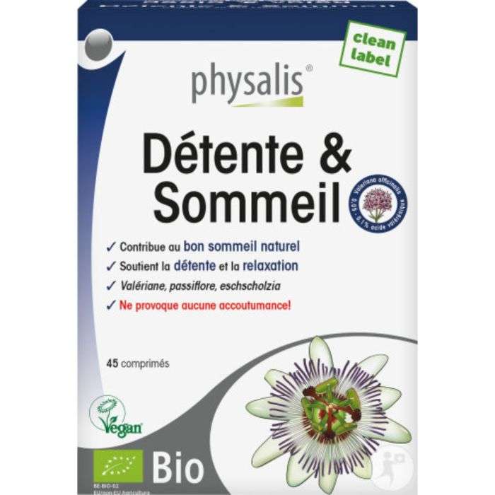 PHYSALIS Detente&Sommeil 45 comprimes 