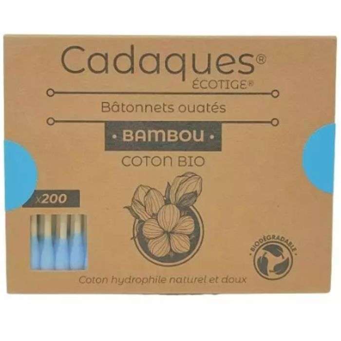 CADAQUES Bambou 200 batonnets bleu