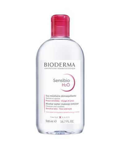 BIODERMA SENSIBIO H2O EAU MICELLAIRE DEMAQUILLANTE 500 ML