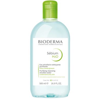 BIODERMA SEBIUM H2O 500ML SOLUTION MICELLAIRE