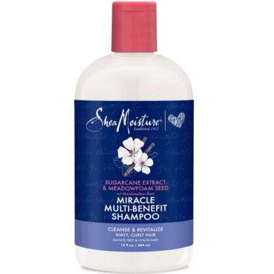 SHEA MOISTURE miracle multi-benefit shampoo 384ml