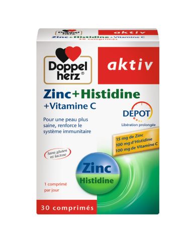 DOPPELHERZ ZINC + HISTIDINE + VITAMINE C