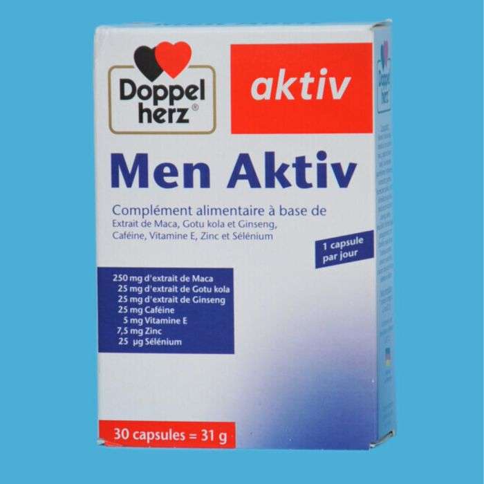 Doppel herz men aktiv 30 comprimes