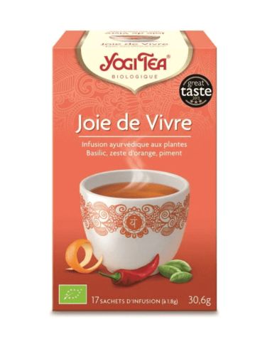 YOGI TEA JOIE DE VIVRE 17 SACHETS 