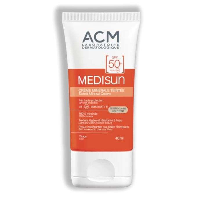 ACM MEDISUN Creme mineral teinte 40ml-teinte claire