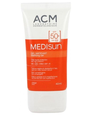 ACM MEDISUN GEL MATIFIANT SPF 50+
