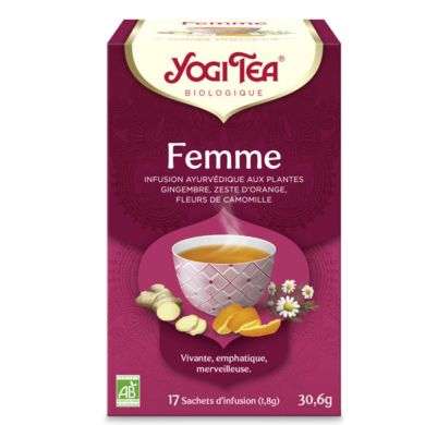 YOGI TEA FEMME 17 sachets