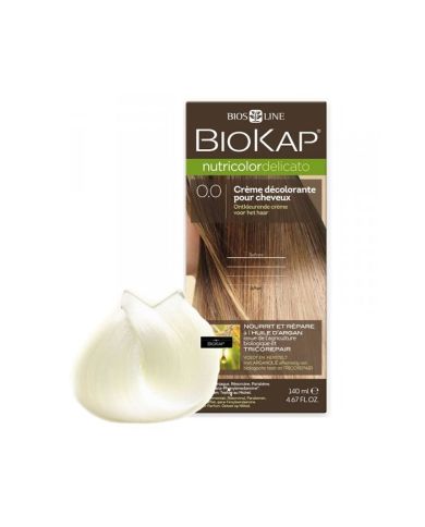 BIOKAP NUTRICOLOR DELICATO 0.0 CREME DECOLORANTE